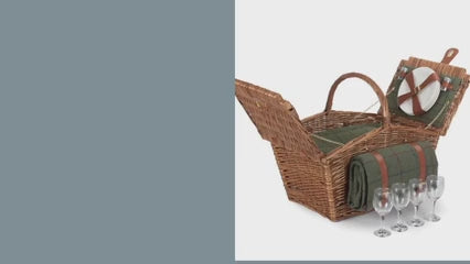 Highlands Fitted Picnic Hamper (4 Person)