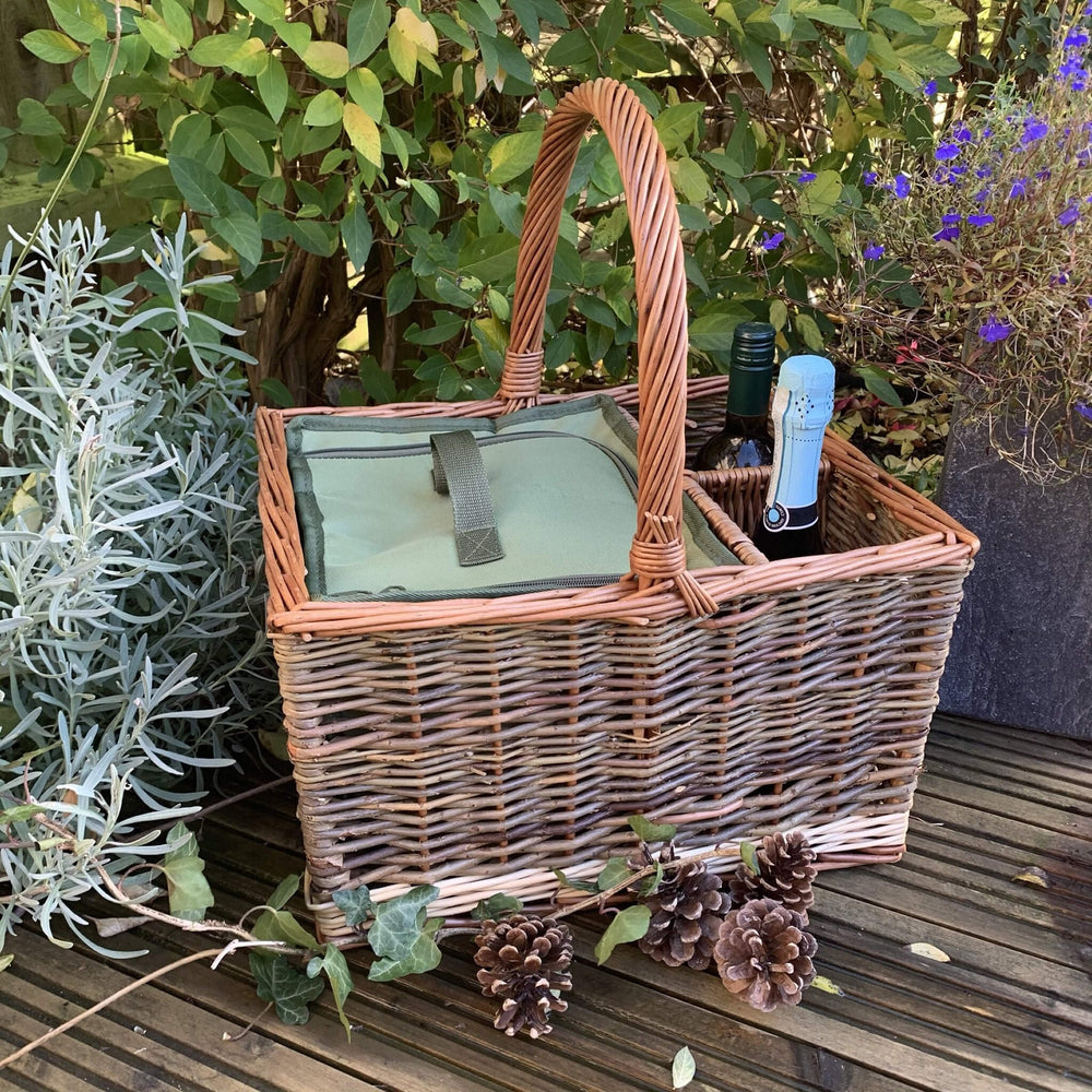 Day Tripper Picnic & Bottle Basket - Alfresco Dining Company