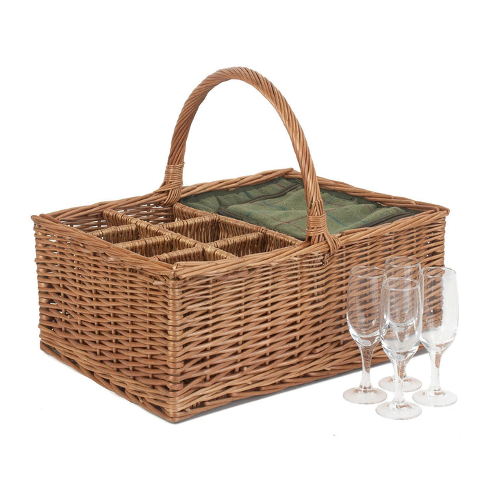 Wine & Party Basket (4 Person) - Alfresco Dining Company