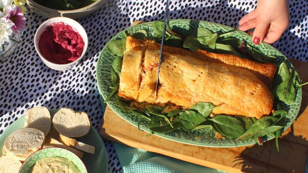 Giant Pizza Sausage Roll