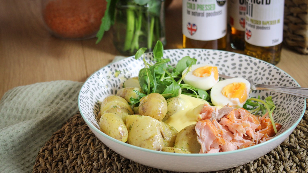 Potato and Salmon Salad