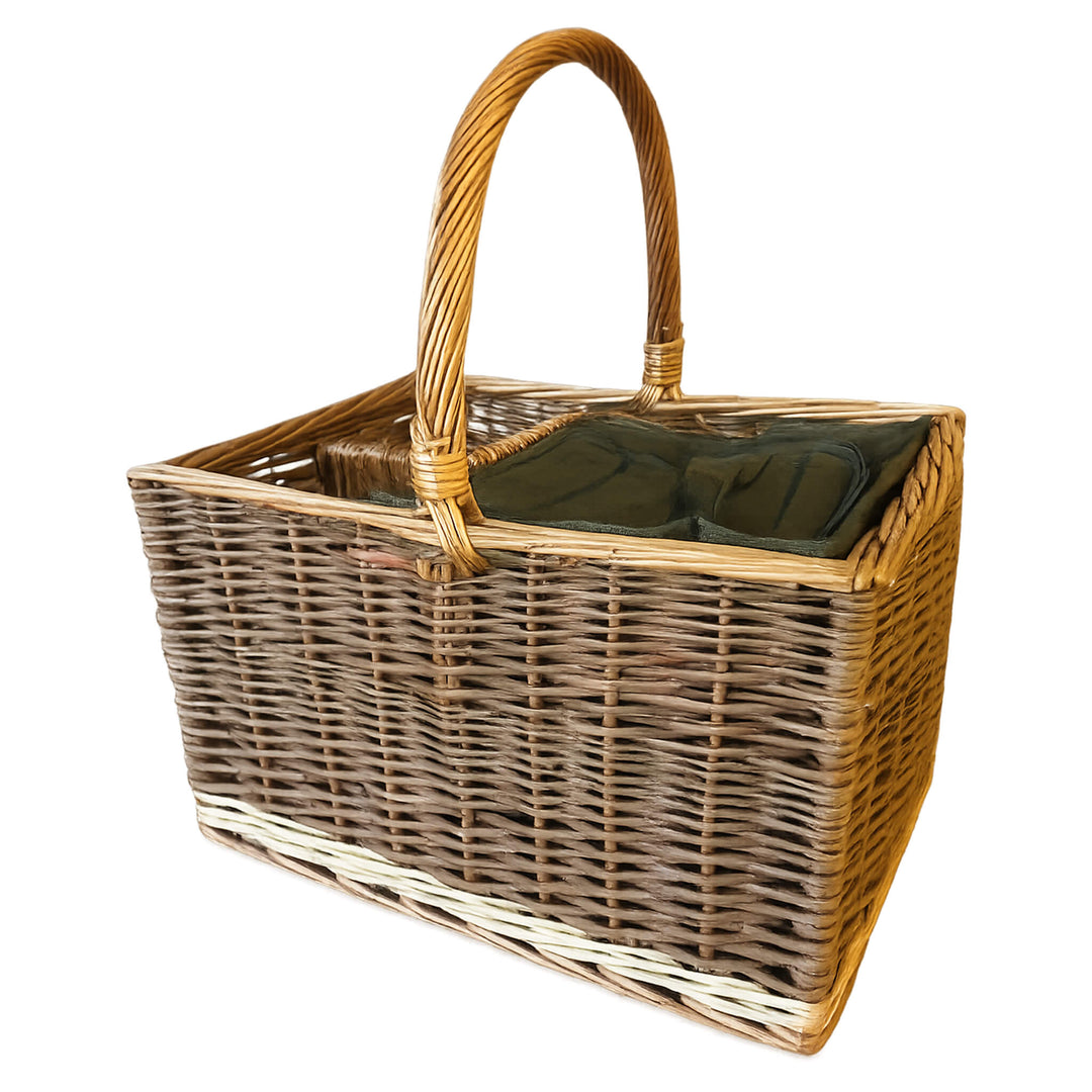 Day Tripper Picnic & Bottle Basket - Alfresco Dining Company