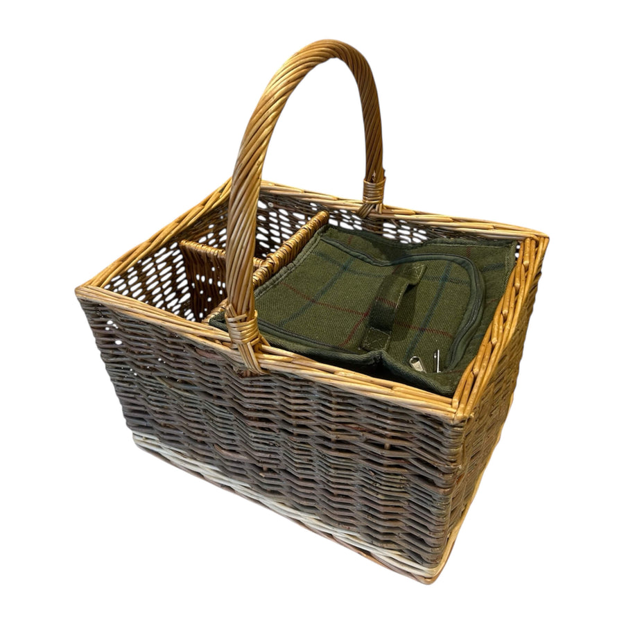 Day Tripper Picnic & Bottle Basket - Alfresco Dining Company
