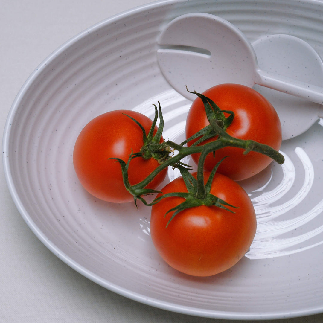 Granite Pearl Melamine Salad Set