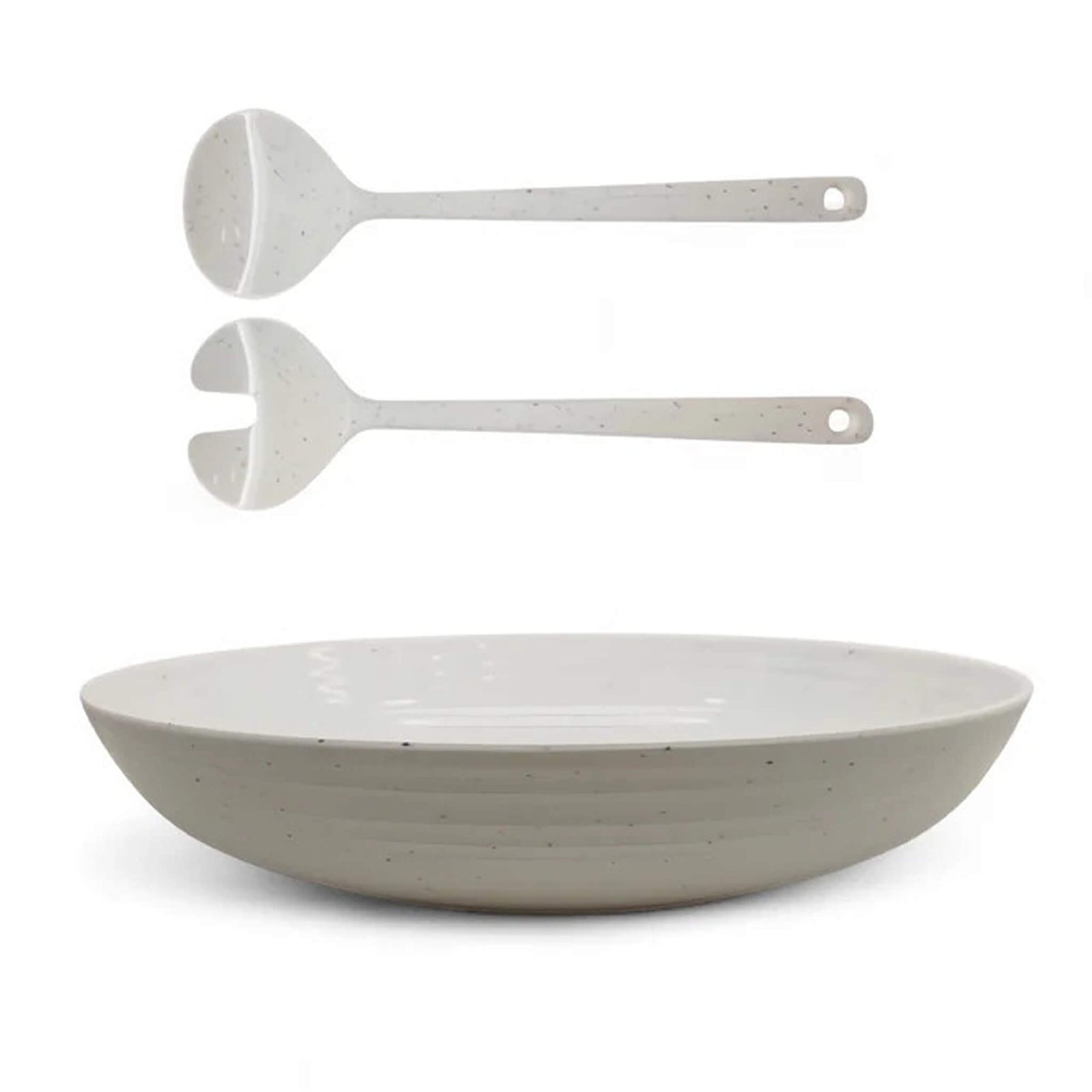 Granite Pearl Melamine Salad Set - Alfresco Dining Company