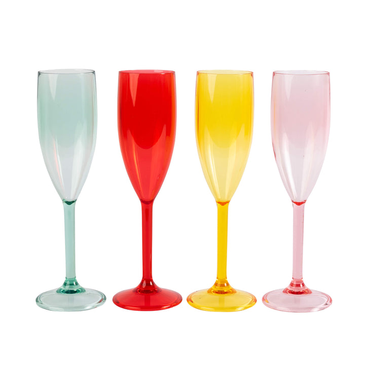 Strawberries & Cream Flutes (Set of 4) - Alfresco Dining Company