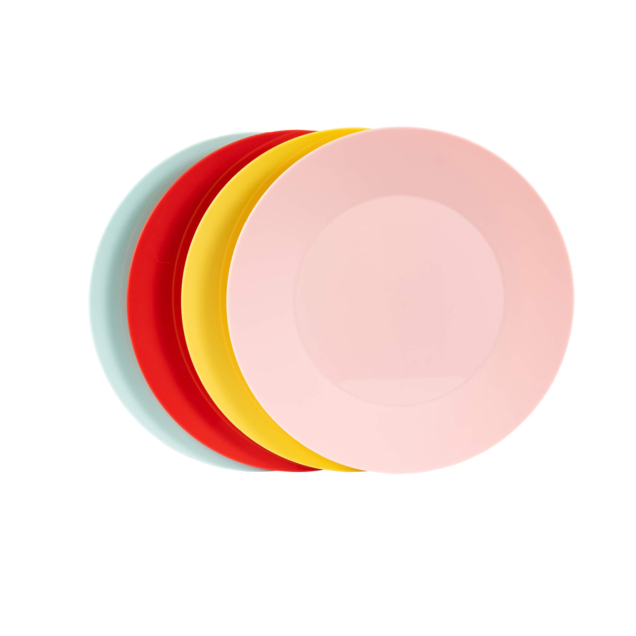 Strawberries & Cream Plates (Set of 4) - Alfresco Dining Company