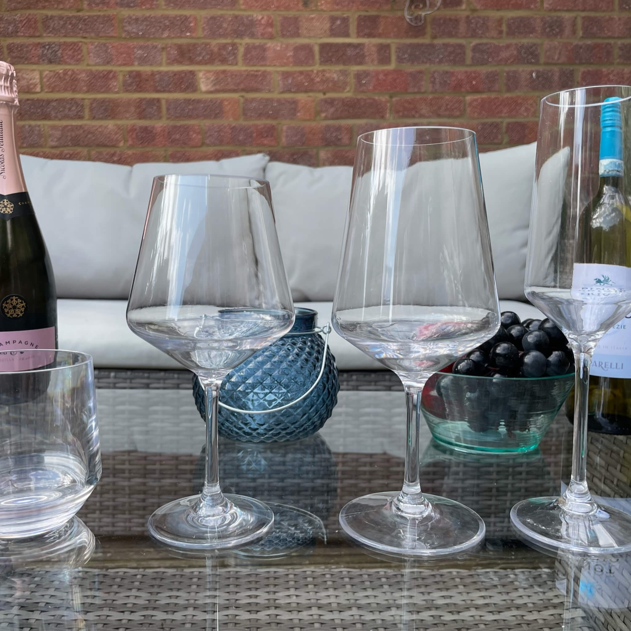 Savoy Wine Glasses (Set of 2) - Alfresco Dining Company