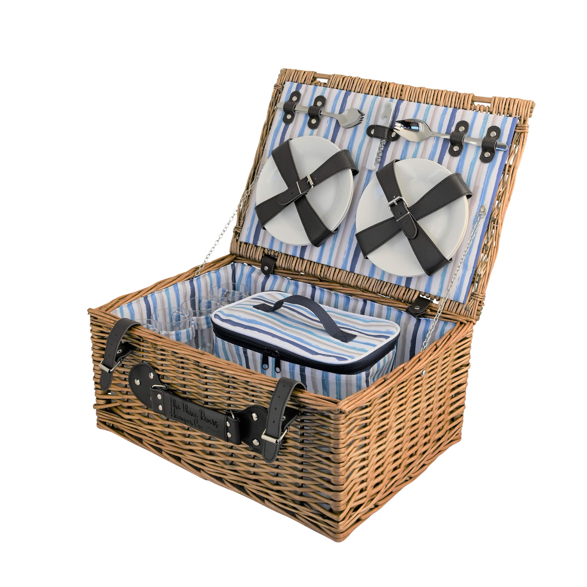 St Ives Fitted Picnic Hamper (4 Person) - Alfresco Dining Company
