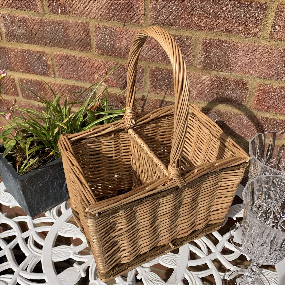 Willow Bottle Carrier (2 Bottle) - Alfresco Dining Company