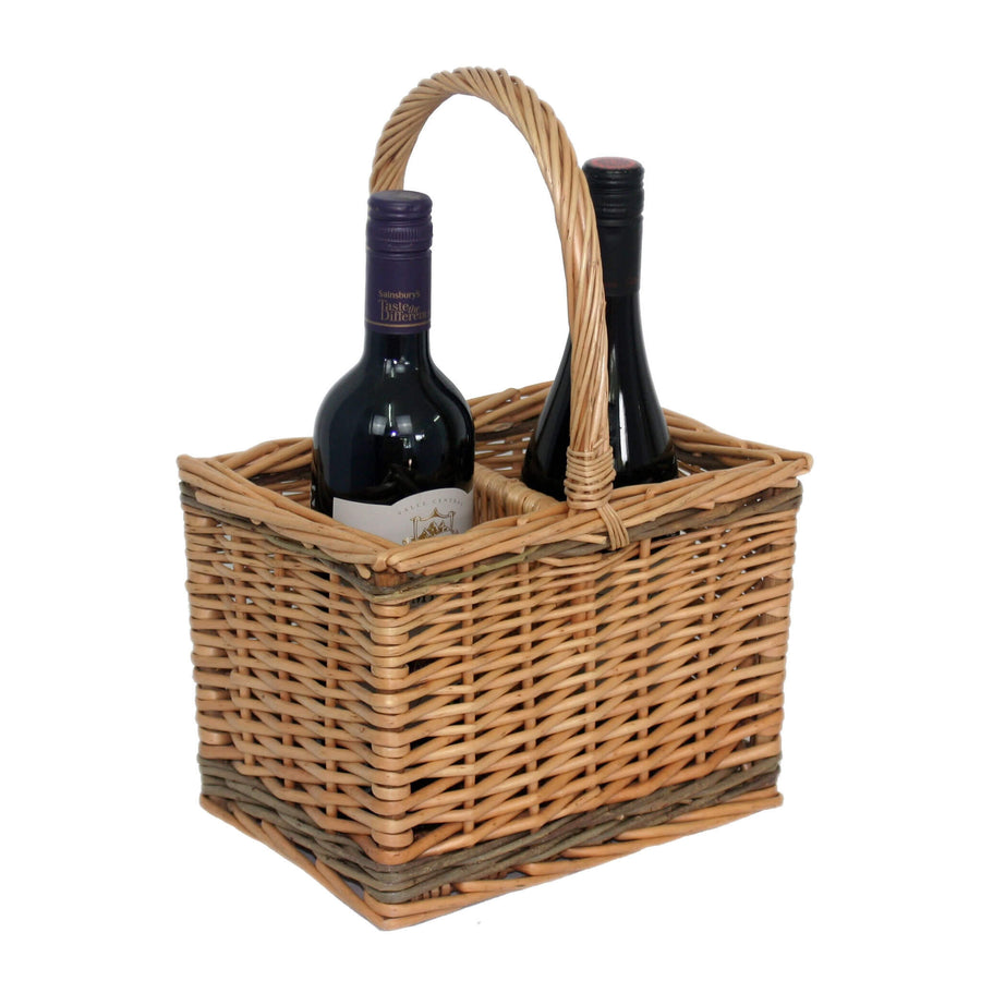 Willow Bottle Carrier (2 Bottle) - Alfresco Dining Company