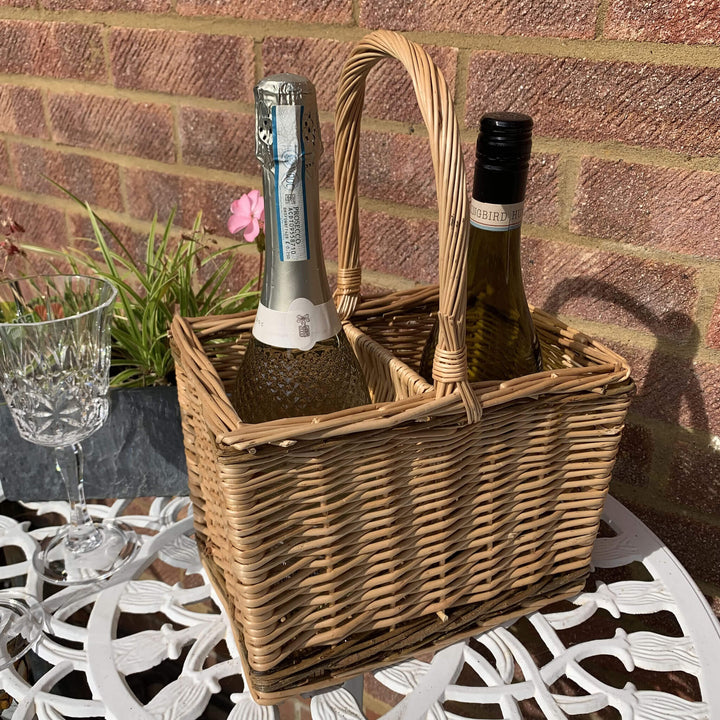 Willow Bottle Carrier (2 Bottle) - Alfresco Dining Company