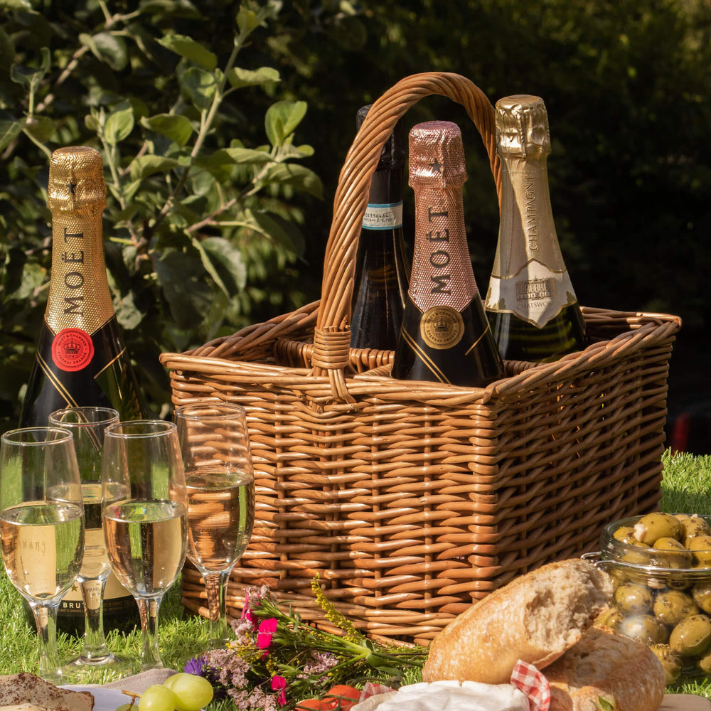 Willow Bottle Carrier (4 Bottle) - Alfresco Dining Company