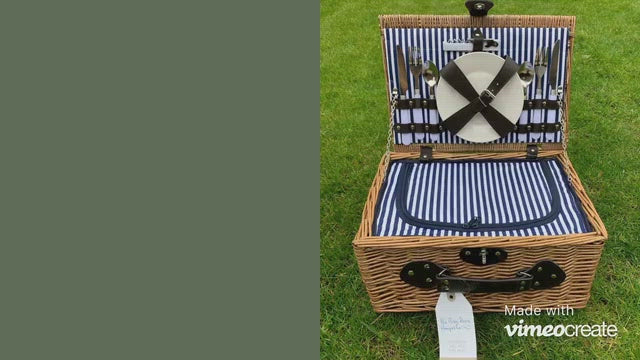 Three Rivers Fitted Picnic Hamper (2 Person)