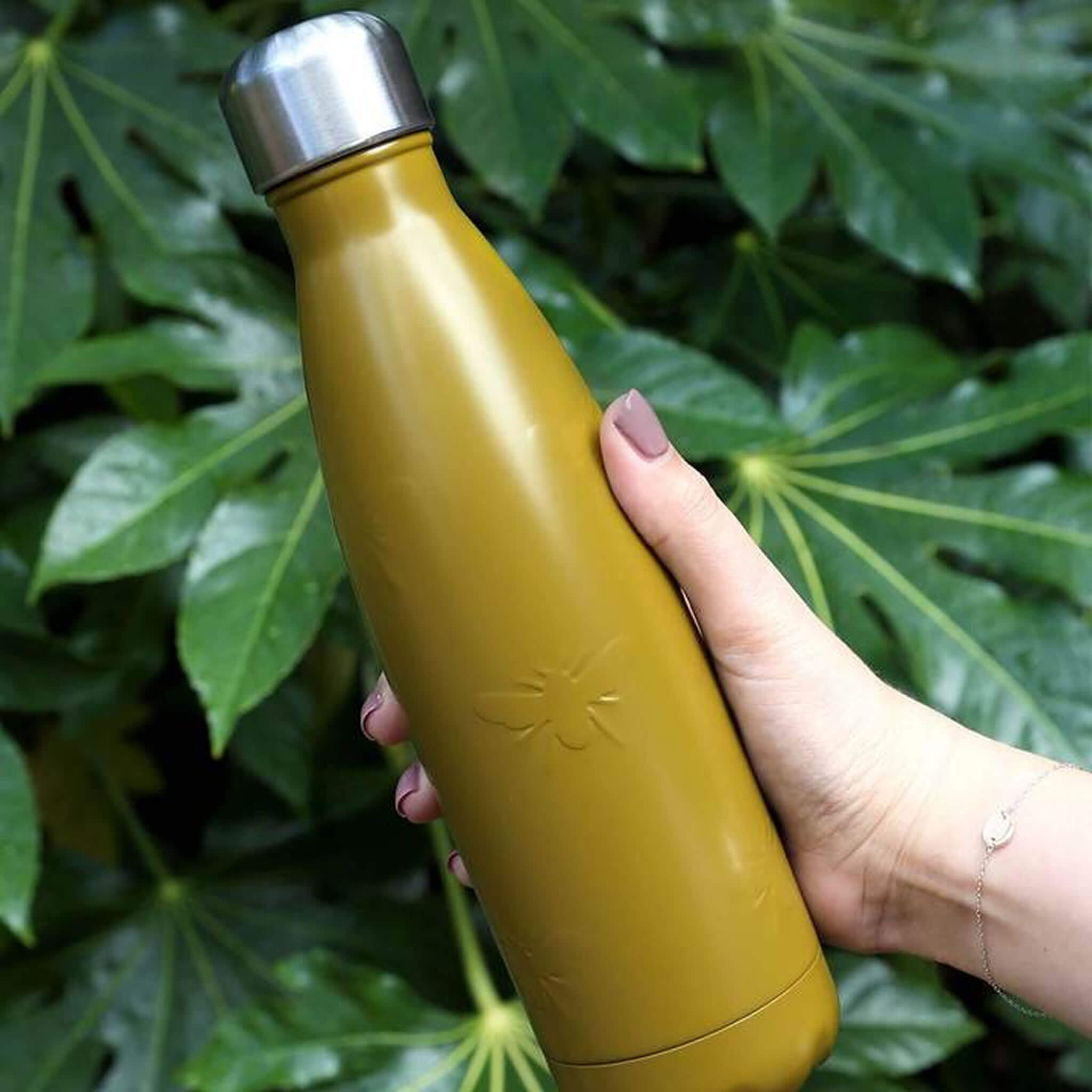 Bees Stainless Steel Water Bottle - Alfresco Dining Company