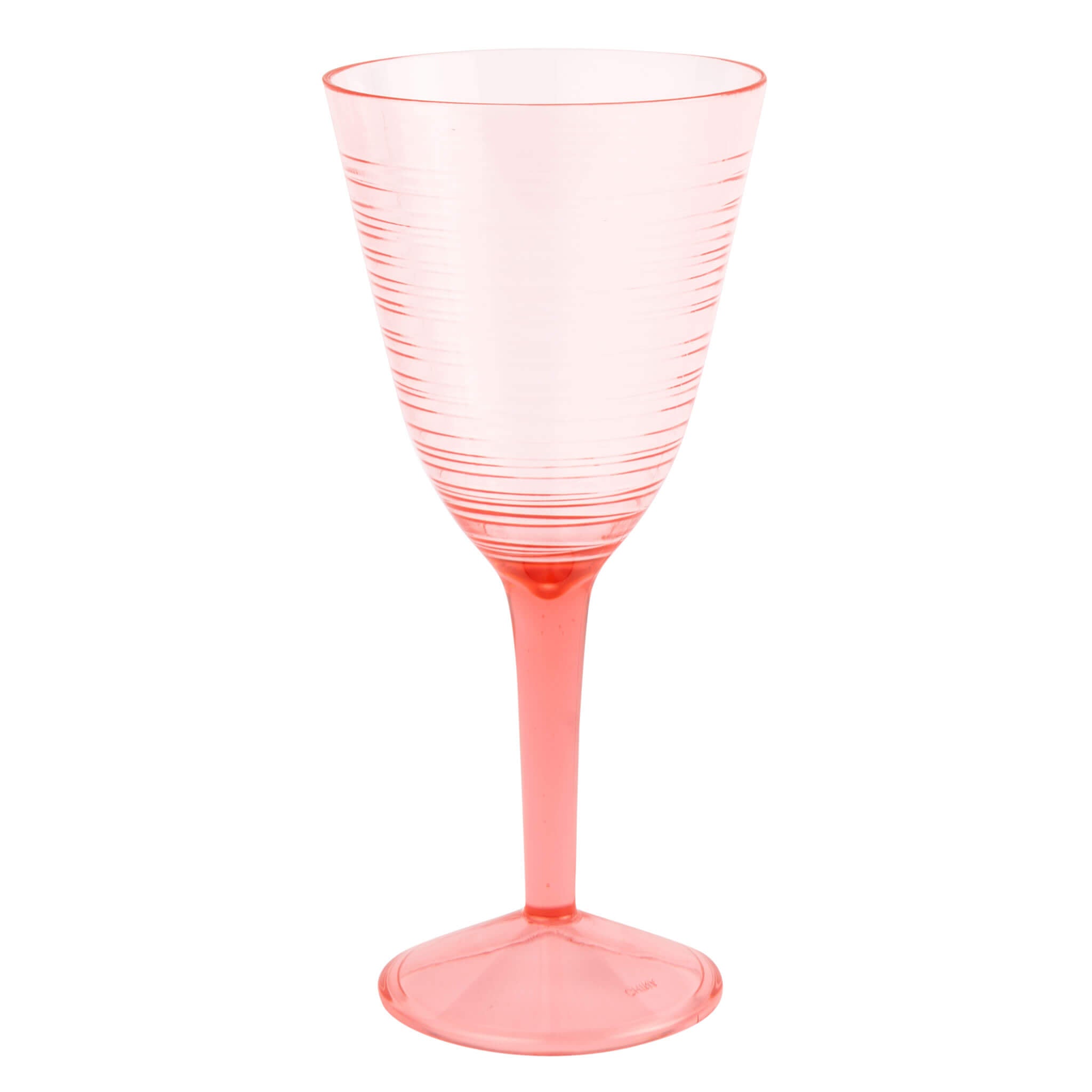 Candy Pink Wine Glasses (Set of 4) - Alfresco Dining Company