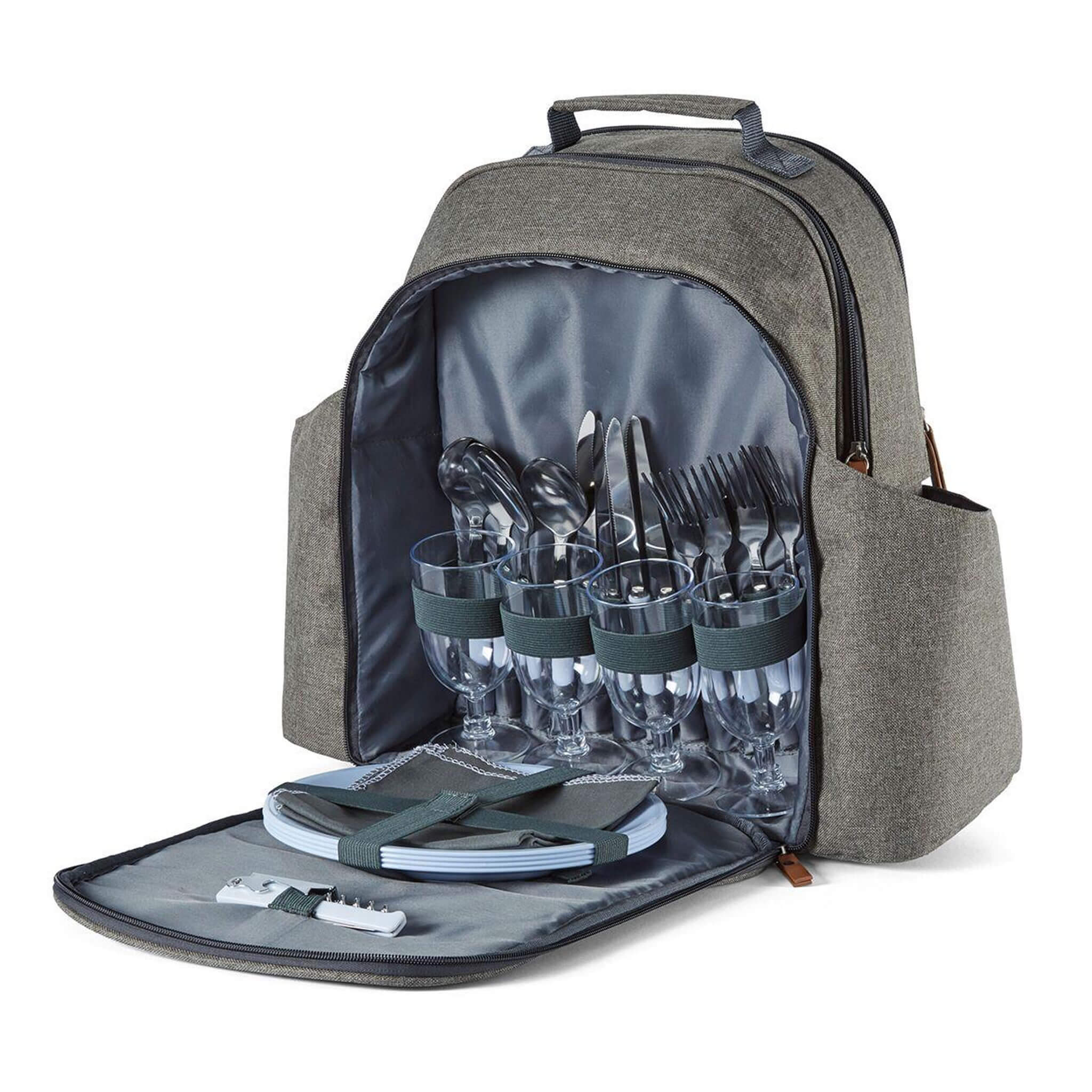 Coast & Country Picnic Backpack (4 Person) - Alfresco Dining Company