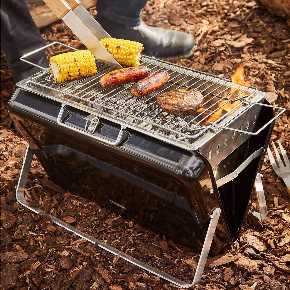 Day Tripper Portable BBQ (Black) - Alfresco Dining Company