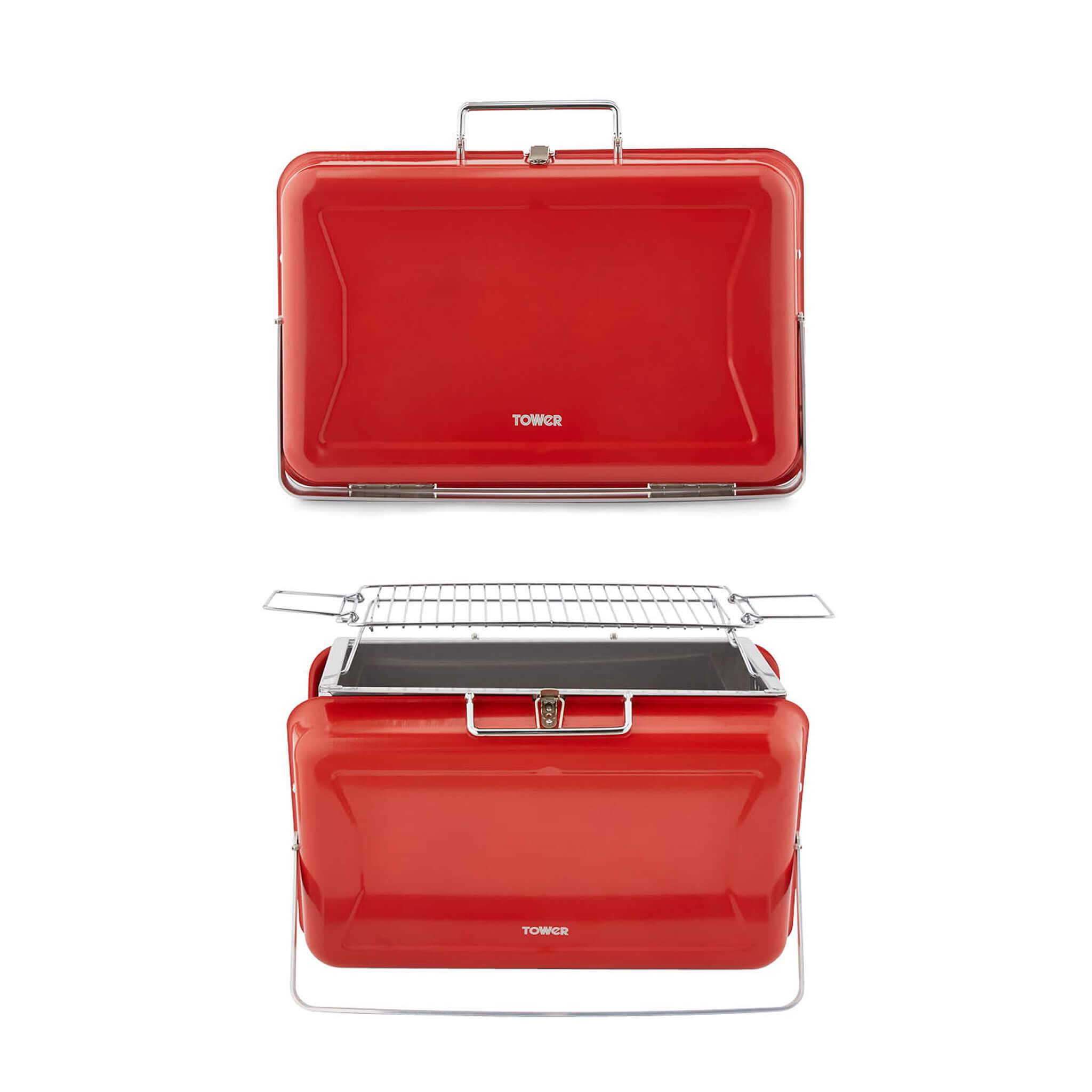 Day Tripper Portable BBQ (Red) - Alfresco Dining Company