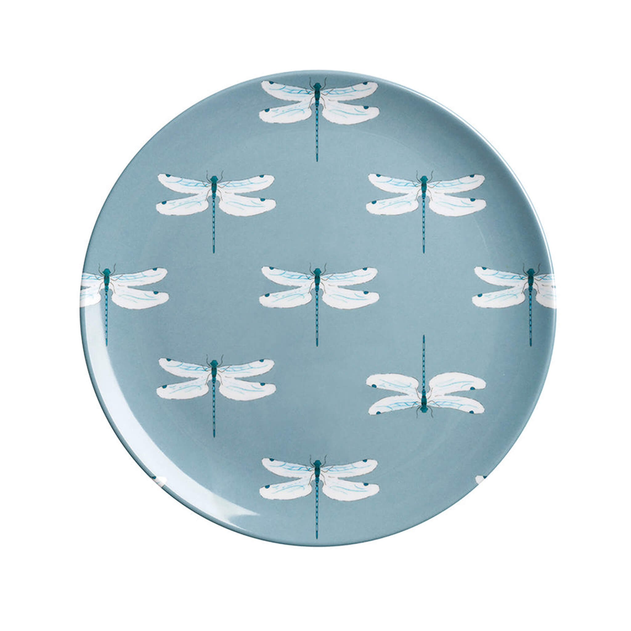 Dragonfly Melamine Side Plate - Alfresco Dining Company