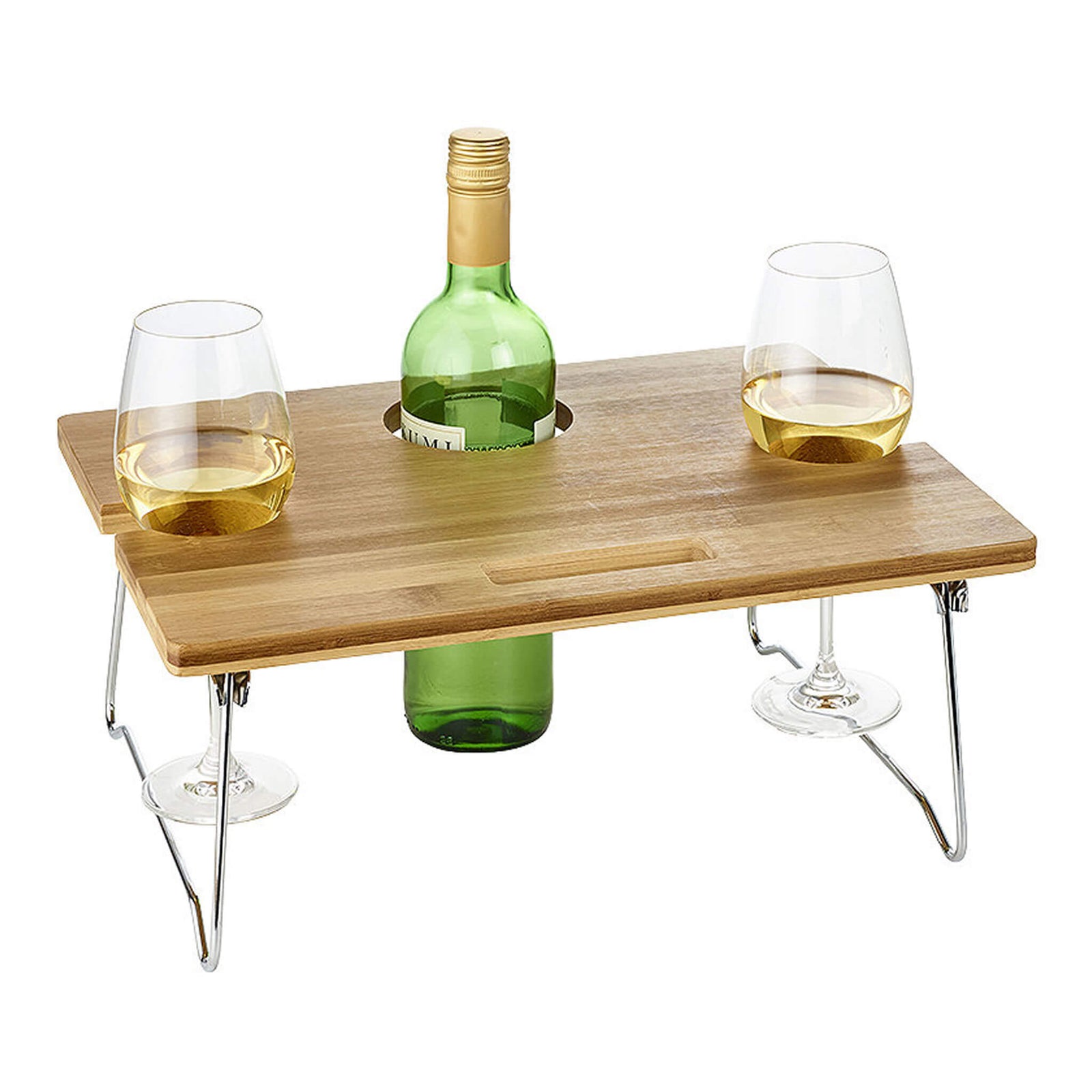 Foldaway Wine & Drinks Table - Alfresco Dining Company