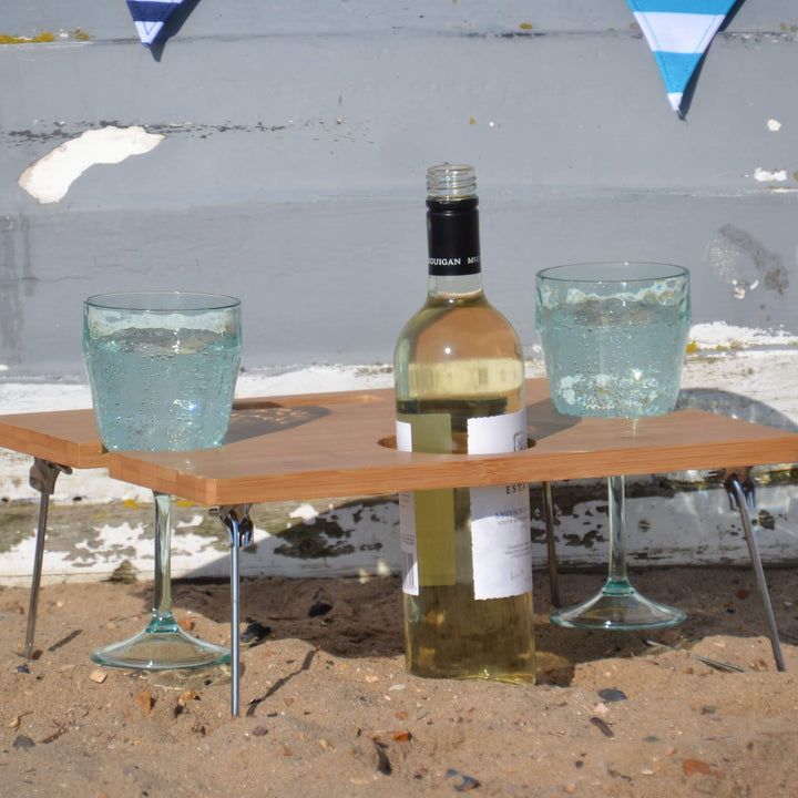 Foldaway Wine & Drinks Table - Alfresco Dining Company