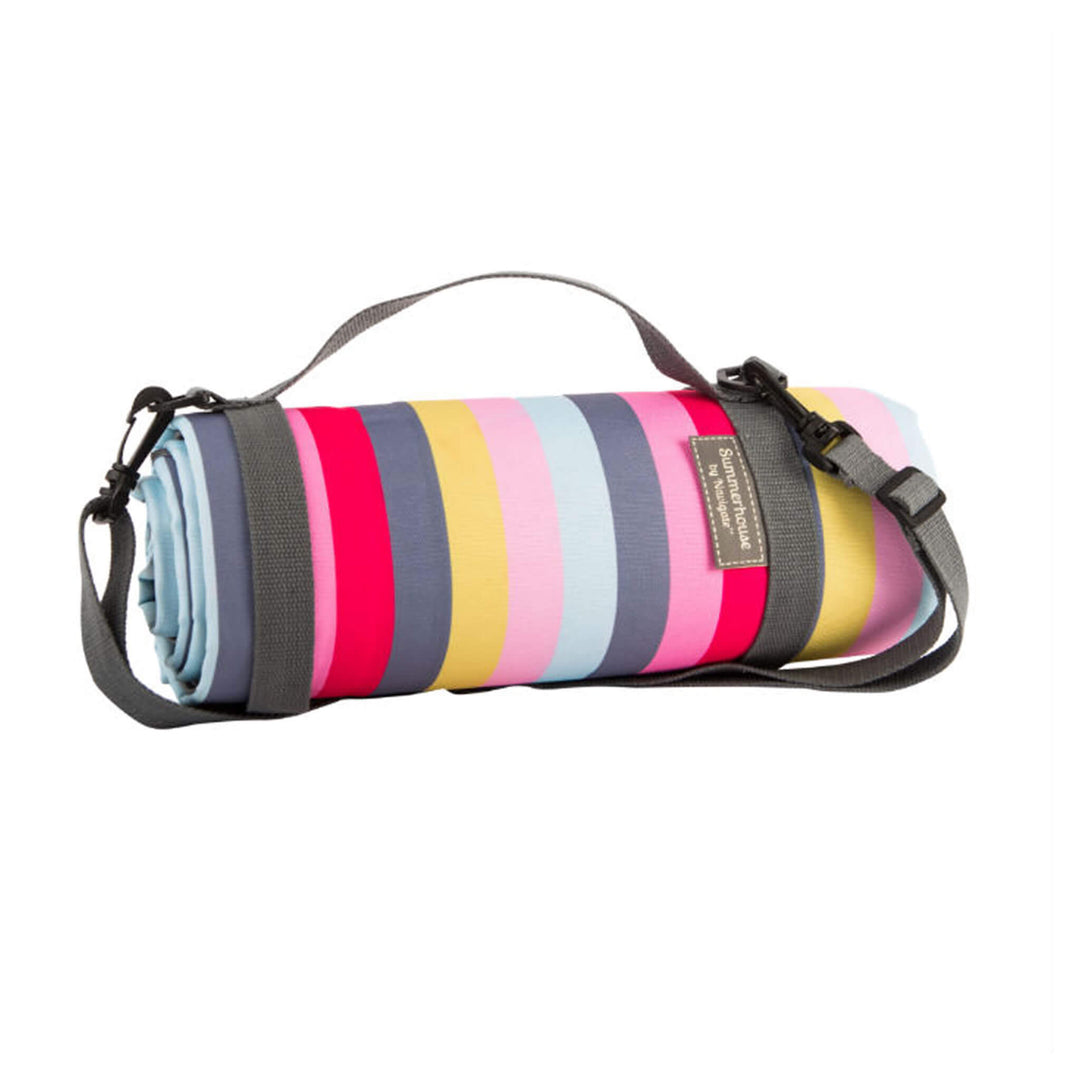 Gardenia Stripe Picnic Blanket - Alfresco Dining Company