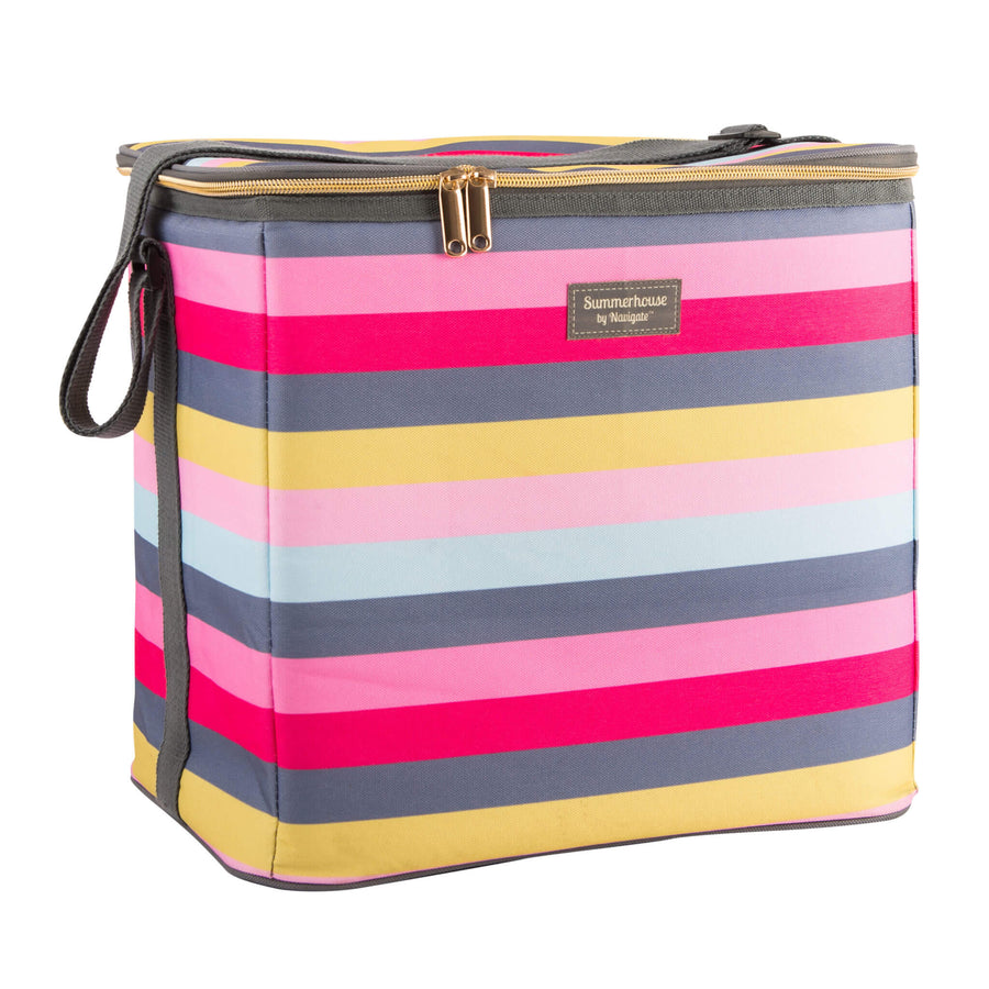 Gardenia Stripe Cooler Bag - Alfresco Dining Company