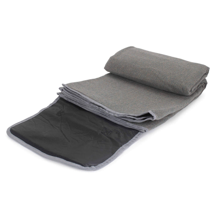 Grey Tweed Picnic Blanket - Alfresco Dining Company