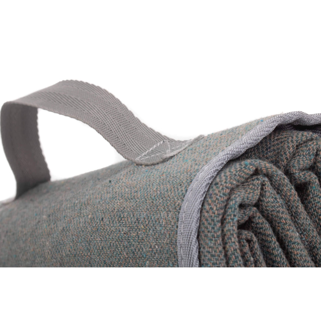 Grey Tweed Picnic Blanket - Alfresco Dining Company