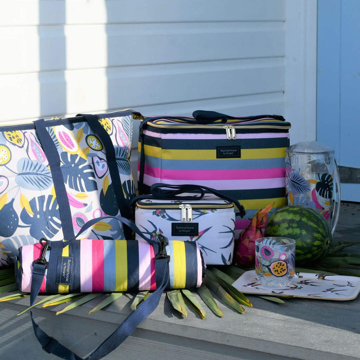 Guatemala Stripe Cooler Bag - Alfresco Dining Company