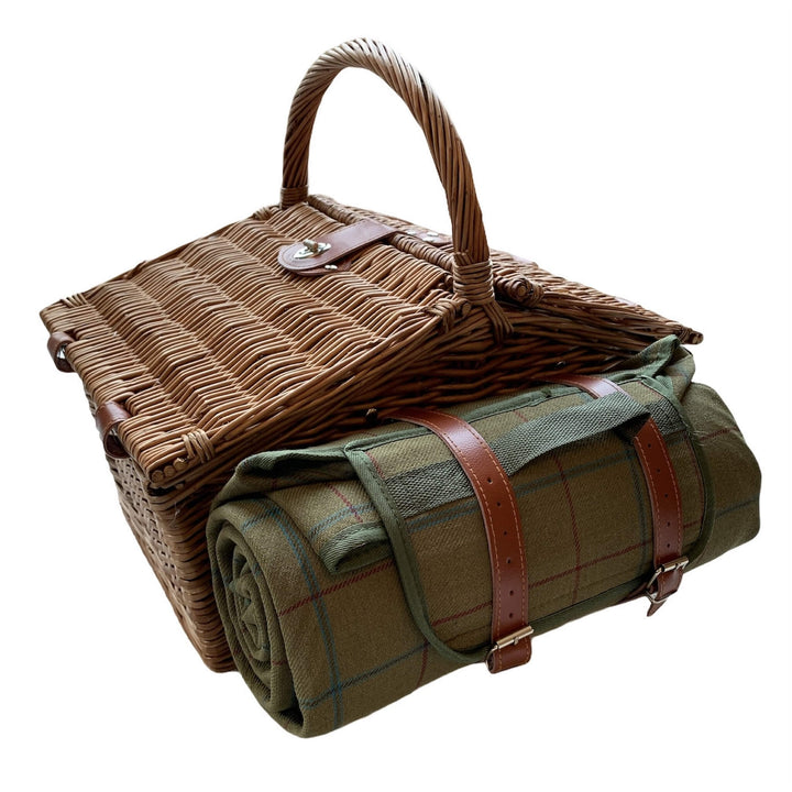 Highlands Fitted Picnic Hamper (2 Person) - Alfresco Dining Company