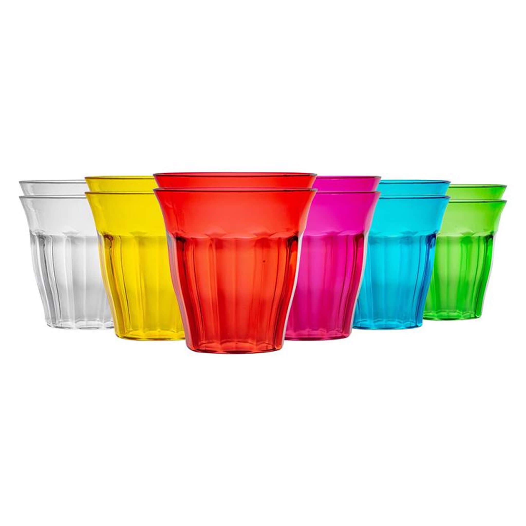 Rainbow Drinking Glasses - Alfresco Dining Company