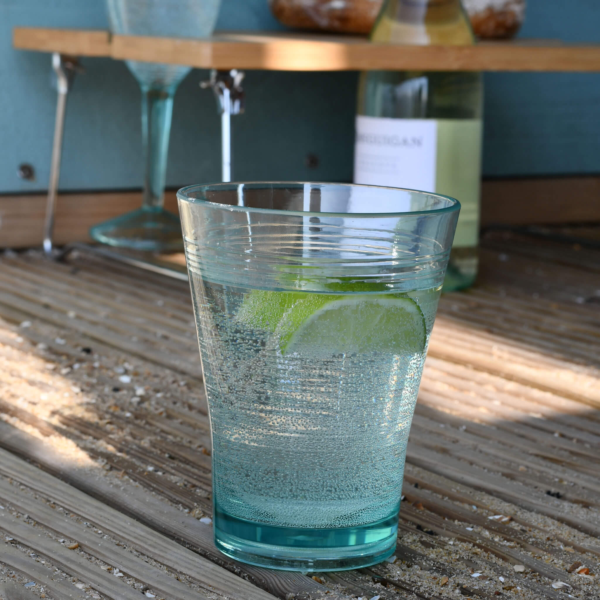 Recycled Glass Effect Acrylic Tumbler (Set of 4) - Alfresco Dining Company