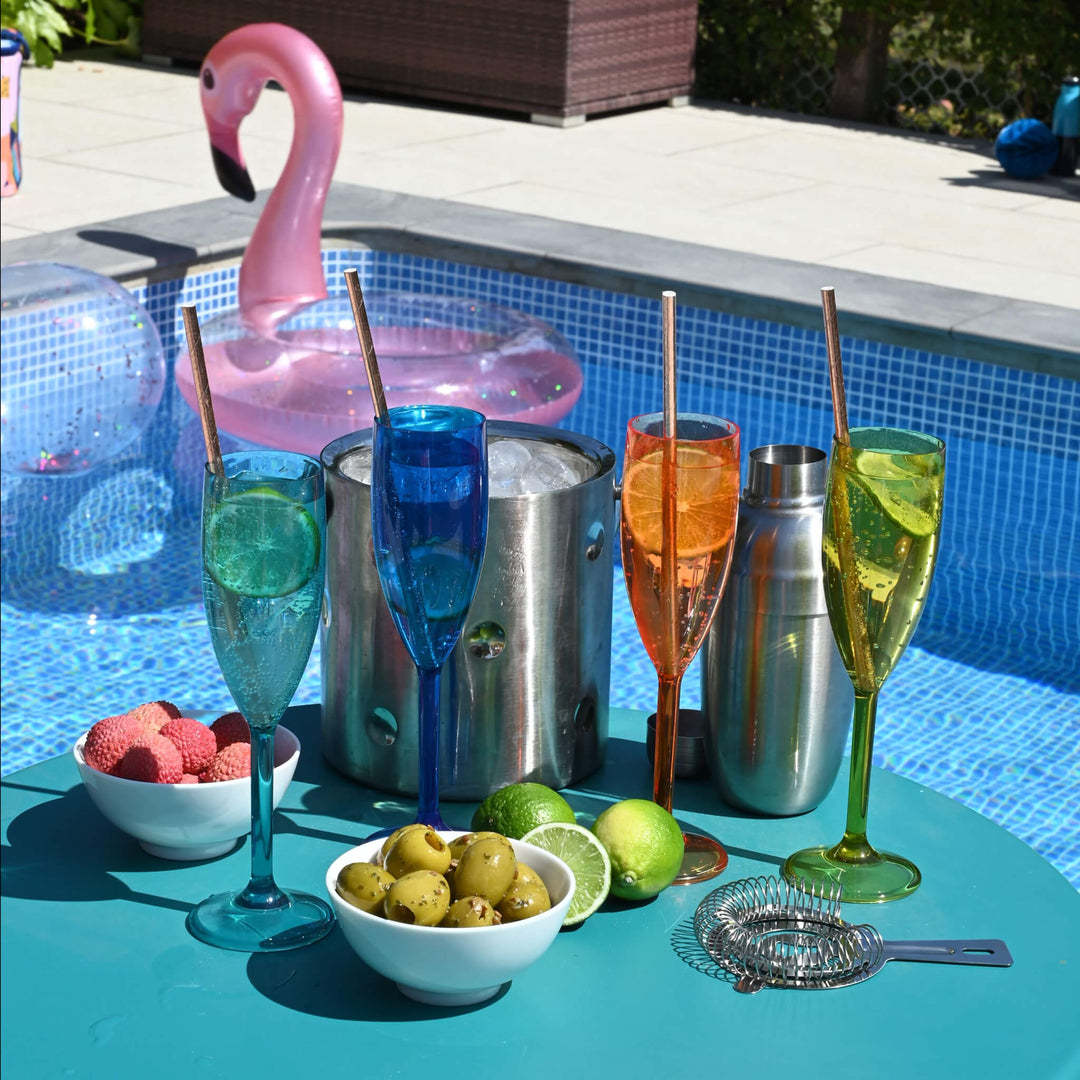 Riviera Flutes (Set of 4) - Alfresco Dining Company