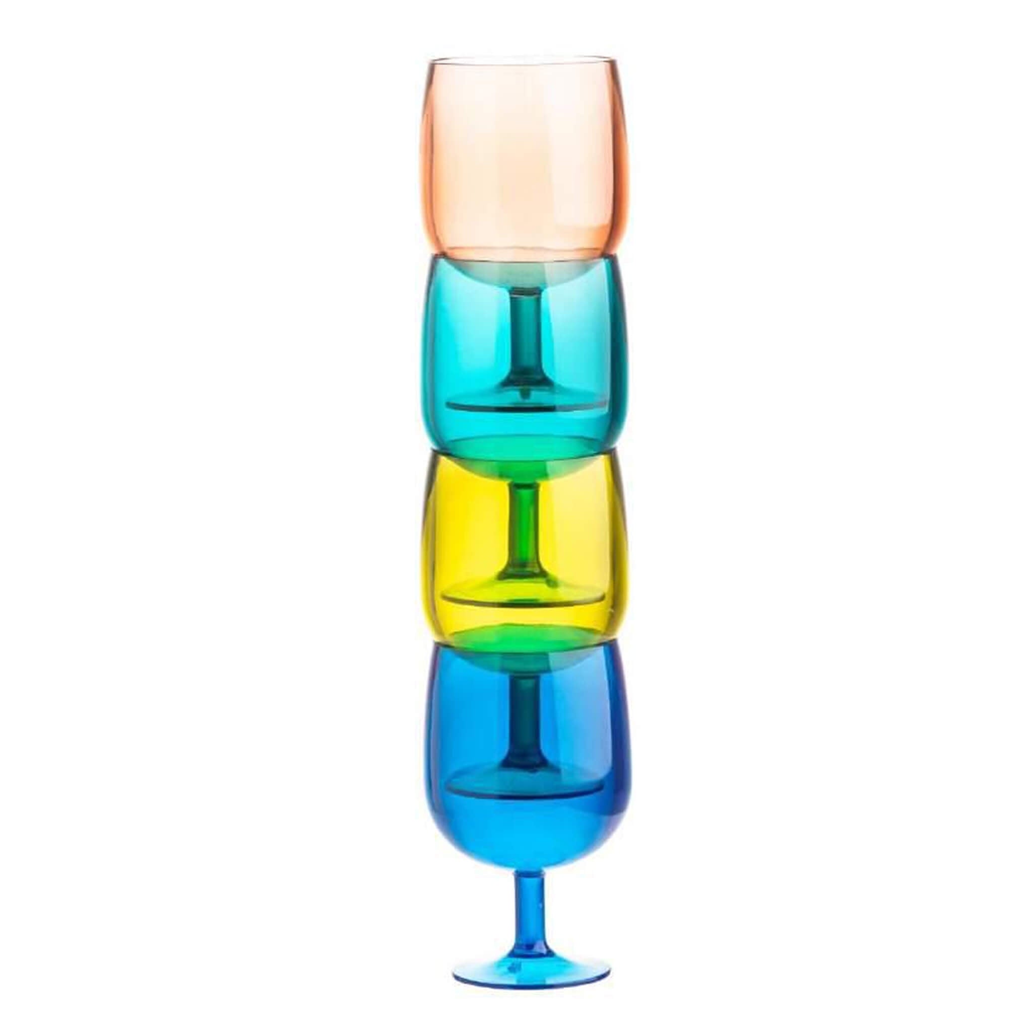 Riviera Wine Glasses (Set of 4) - Alfresco Dining Company