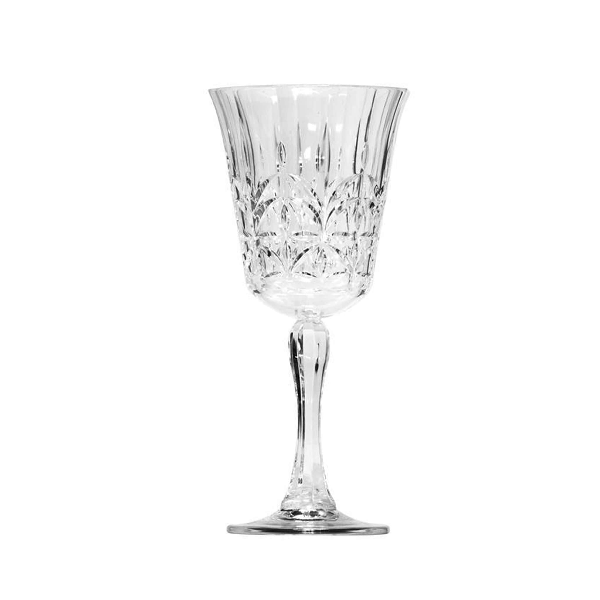 Royal Cut Glass Effect Wine Glass (Set of 2) - Alfresco Dining Company