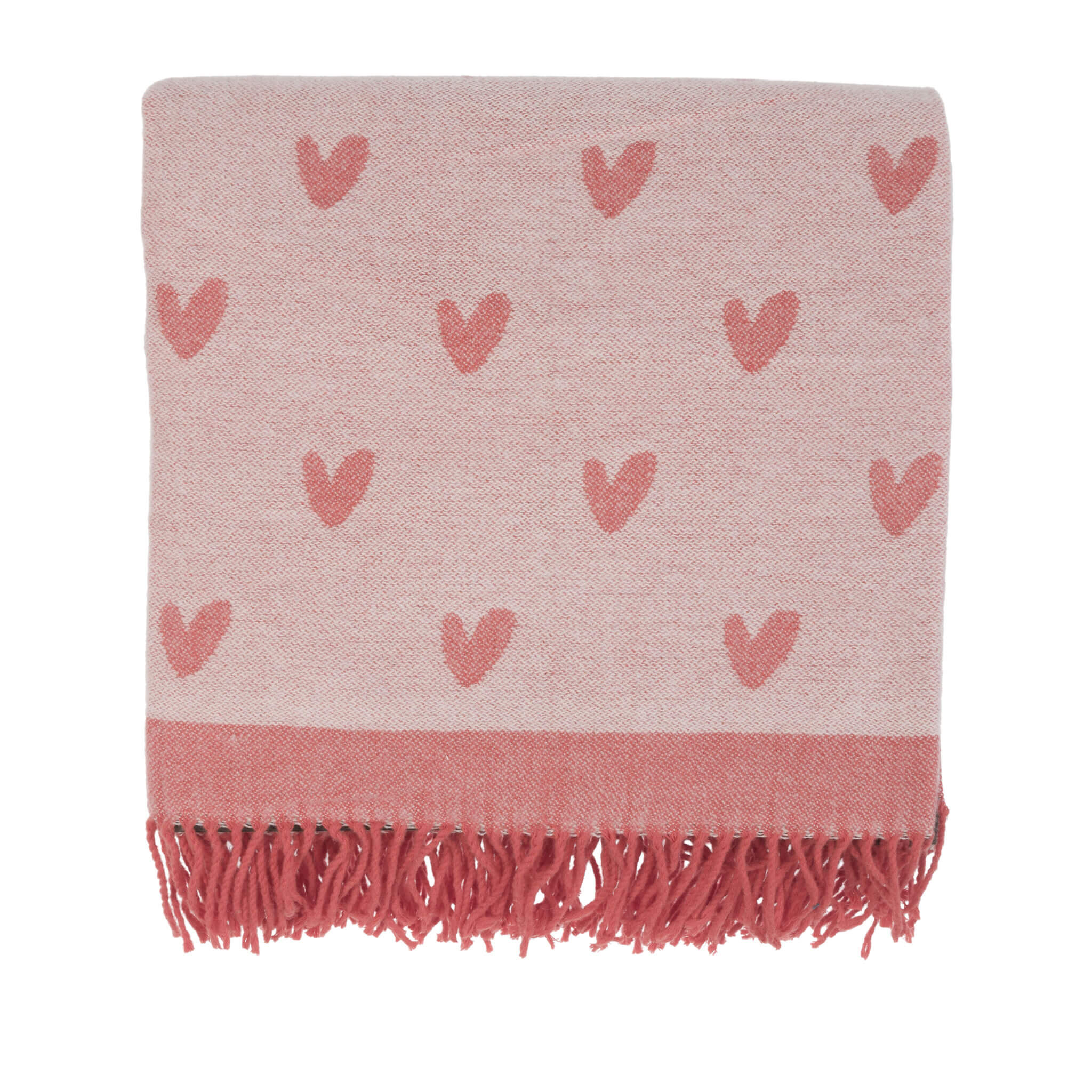 Hearts Knitted Picnic Blanket - Alfresco Dining Company