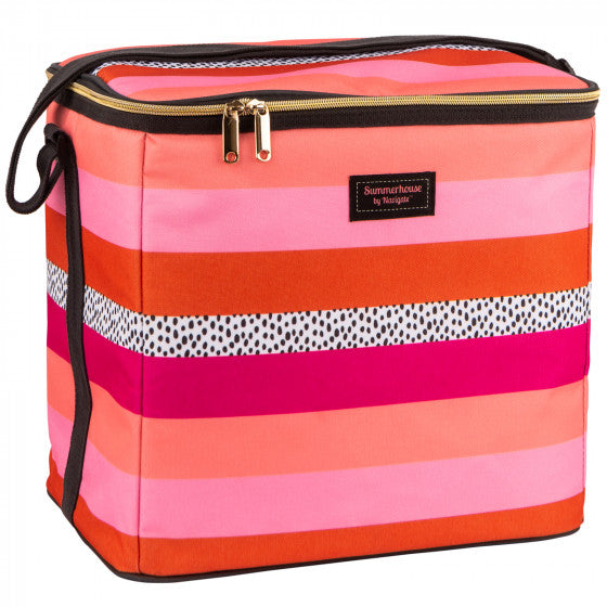 Tribal Fusion Stripe Cooler Bag - Alfresco Dining Company