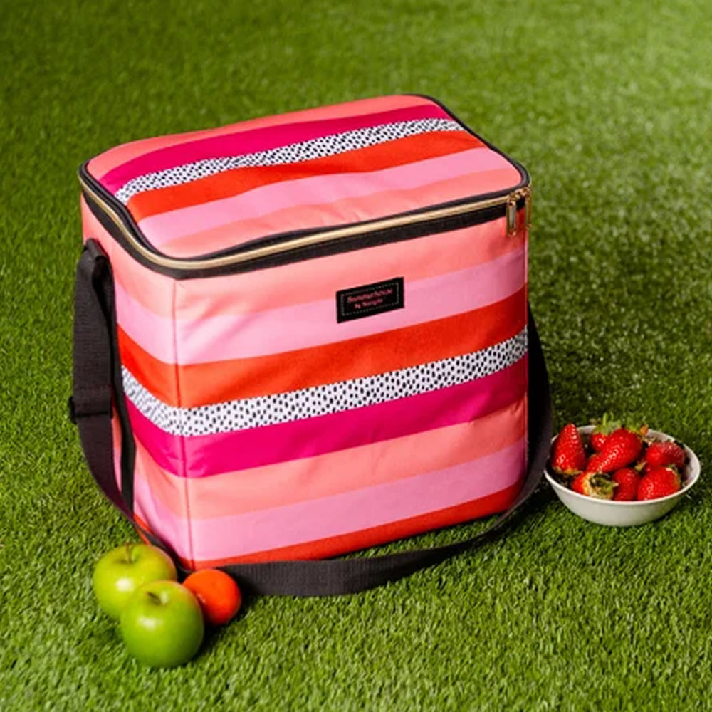 Tribal Fusion Stripe Cooler Bag - Alfresco Dining Company