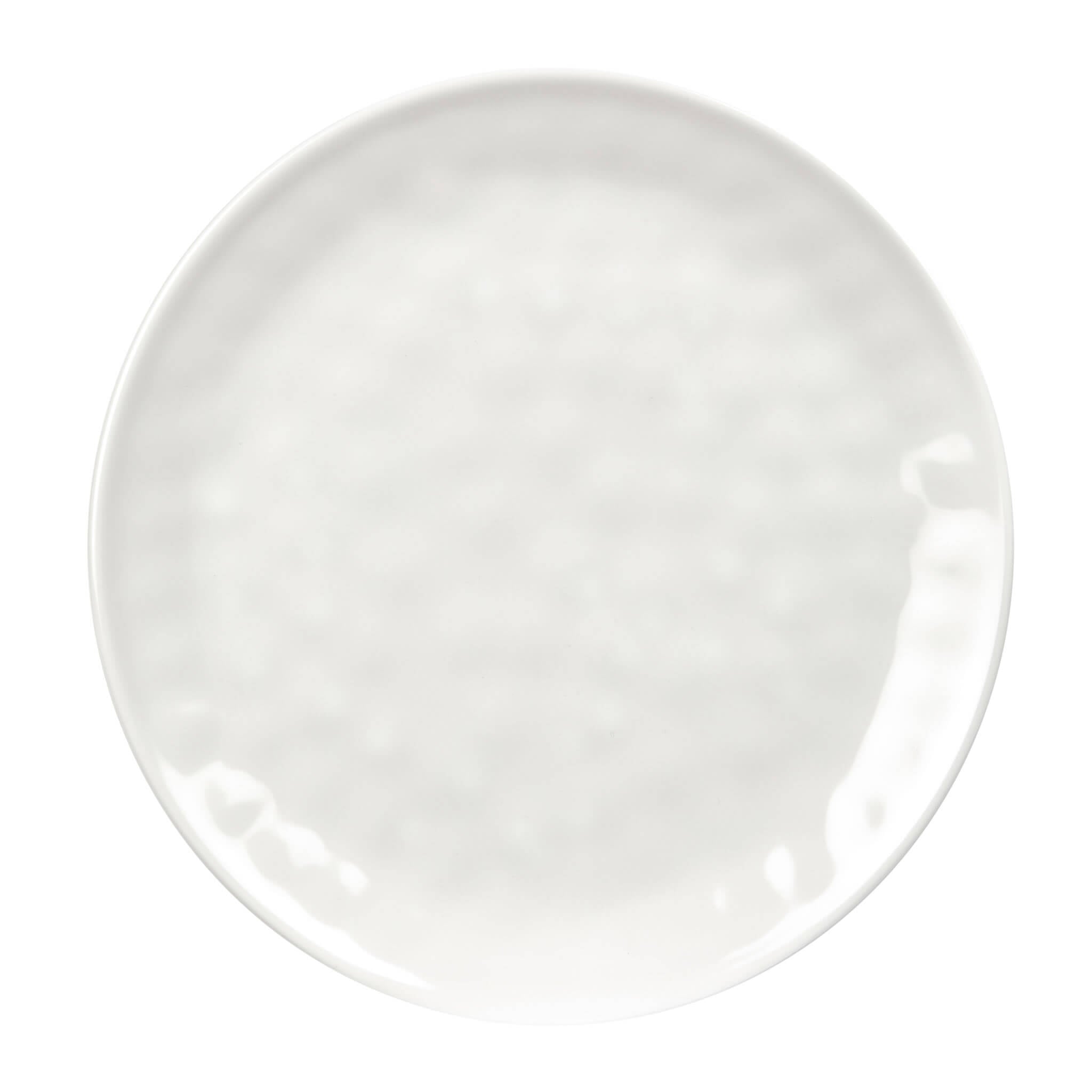 White Melamine Dinner Plate (Set of 4) - Alfresco Dining Company
