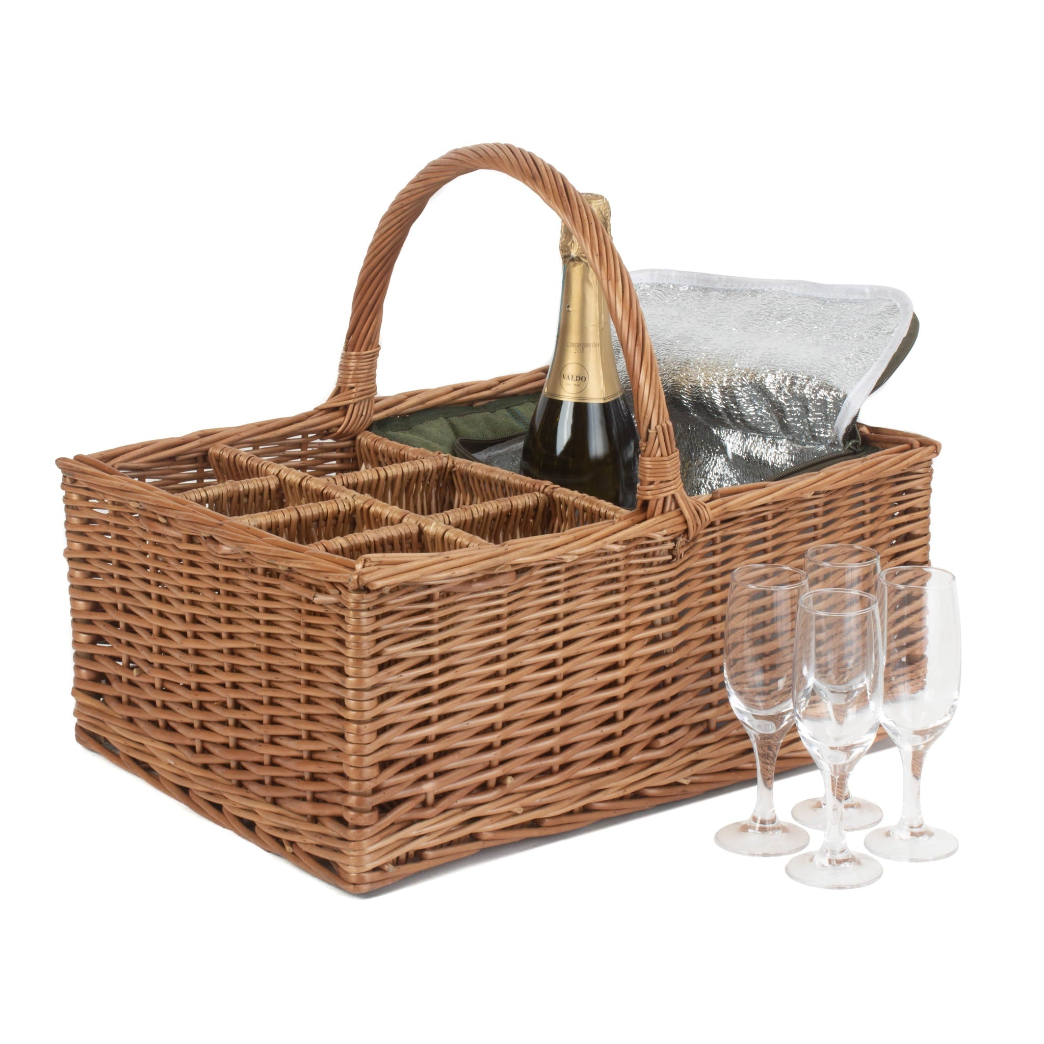 Wine & Party Basket (4 Person) - Alfresco Dining Company