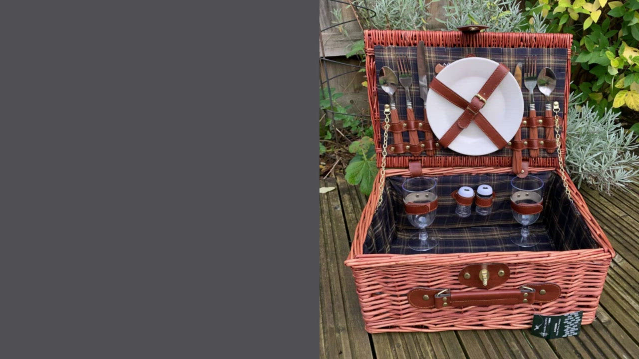Cambridge Fitted Picnic Hamper (2 Person)