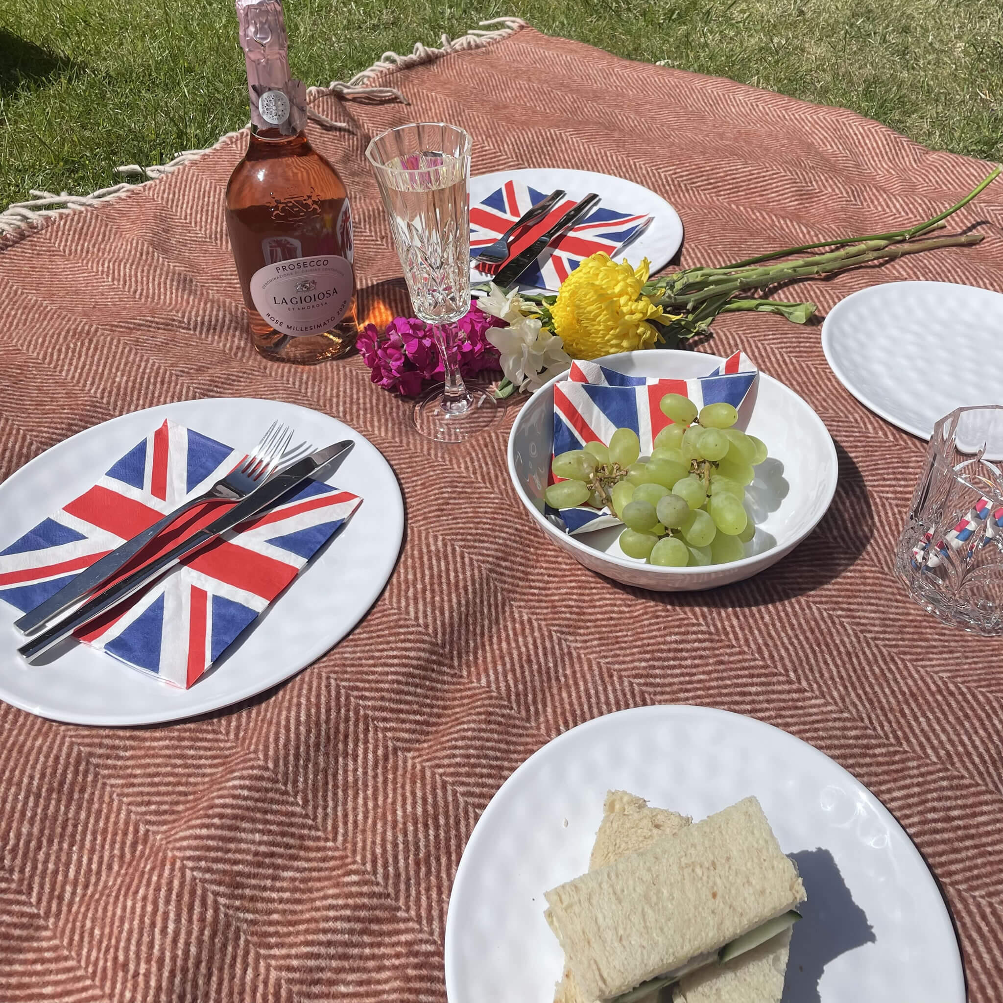 White Melamine Side Plate (Set of 4) - Alfresco Dining Company